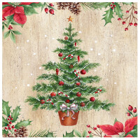 PAPSTAR Weihnachts-Motivservietten "Winter Potpourri"
