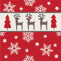 PAPSTAR Weihnachts-Motivservietten "Winter Potpourri"