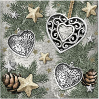 PAPSTAR Weihnachts-Motivservietten "Winter Potpourri"
