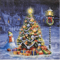 PAPSTAR Weihnachts-Motivservietten "Winter Potpourri"