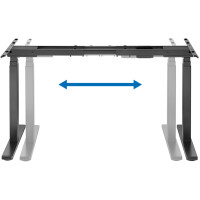 LogiLink Schreibtischgestell, elektrisch höhenverstellbar