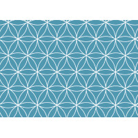 SUSY CARD Geschenkpapier "Lebensblume blau",...