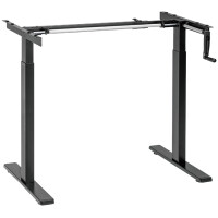 LogiLink Schreibtischgestell, manuell höhenverstellbar
