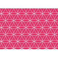 SUSY CARD Geschenkpapier "Lebensblume rot", auf...