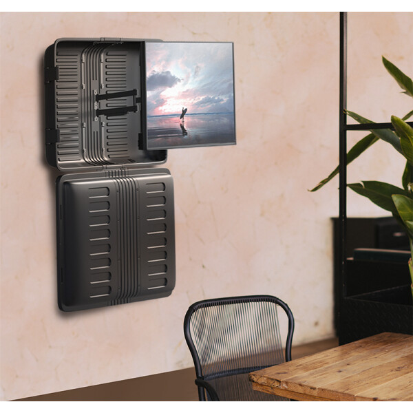 LogiLink TV-Gehäuse, wetterfest, für 55" - 75"-TVs, schwarz