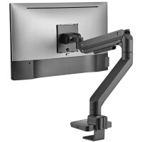 LogiLink Monitorarm, Armlänge: 473 mm, schwarz