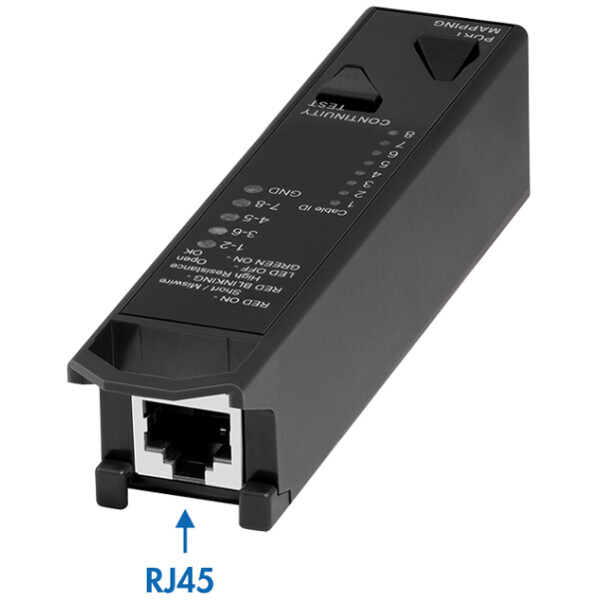 LogiLink Netzwerk-Kabeltester 3-in-1, schwarz