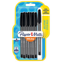 Paper:Mate Kugelschreiber InkJoy 100, 8er Blister, schwarz