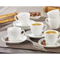 Esmeyer Espresso-Tassen "Bistro", 6er Set,...
