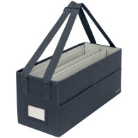 LEITZ Aufbewahrungstasche Desk Sharing, aus Stoff, samtgrau