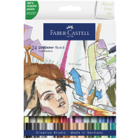 FABER-CASTELL Sketch Marker GOLDFABER, 12er Etui