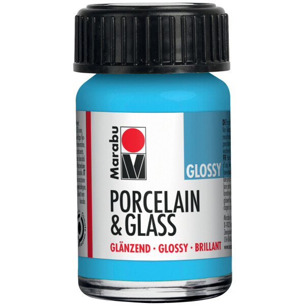 Marabu Farbe "Porcelain & Glass", glänzend, 15 ml, orange