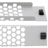 LogiLink 19" Belüftungsblende, werkzeuglos, 1...