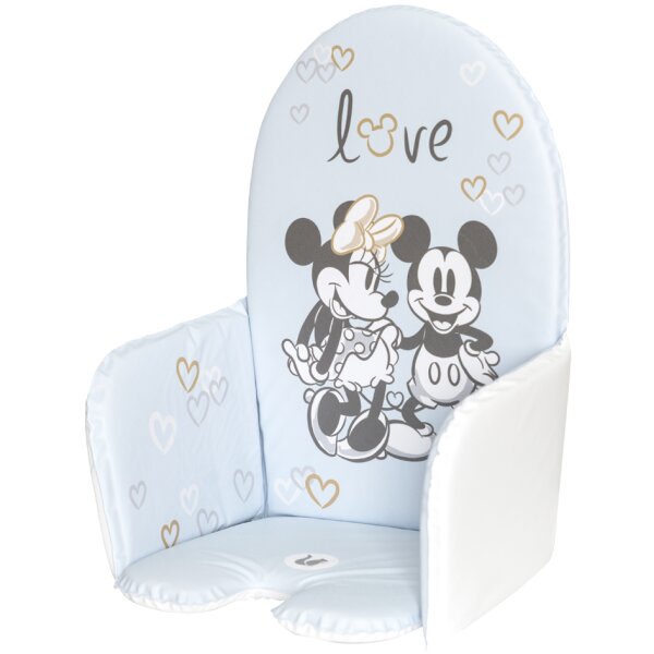 keeeper kids Auflage f&uuml;r Hochstuhl "lena mickey", blau