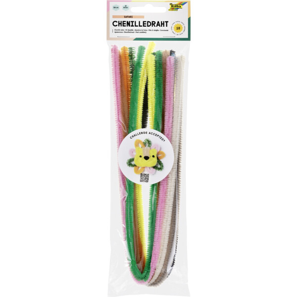 folia Chenilledraht "Safari", L&auml;nge: 500 mm