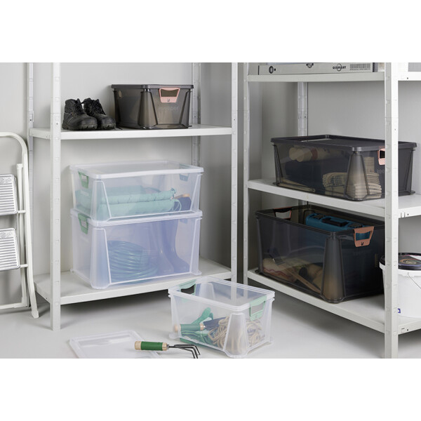 keeeper Aufbewahrungsbox "luis", 64 Liter, transparent