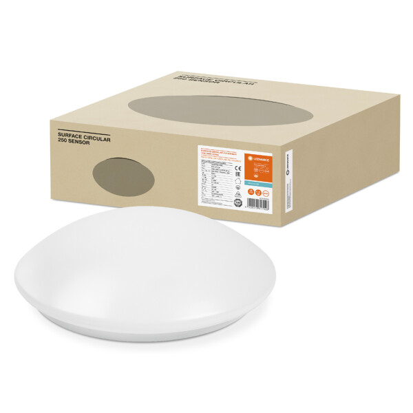 LEDVANCE Wand- und Deckenleuchte SURFACE CIRCULAR 400 SENSOR