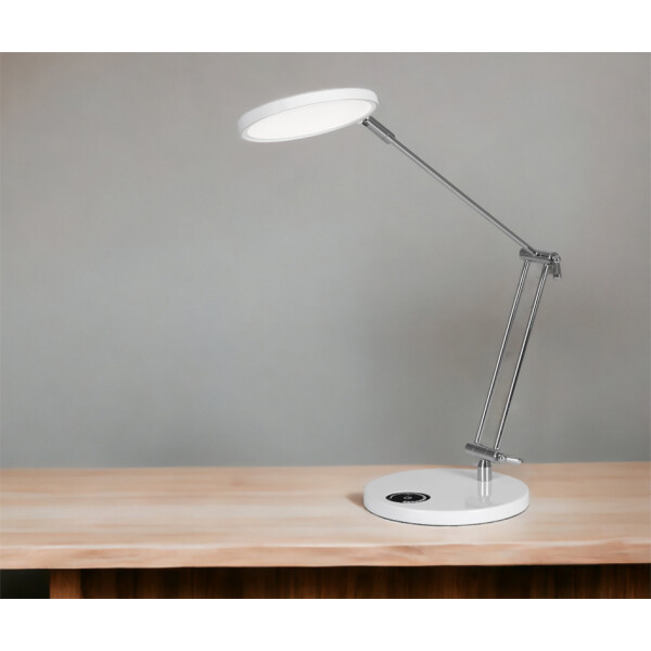 Hansa LED-Tischleuchte "Spark", Standfuß, weiß