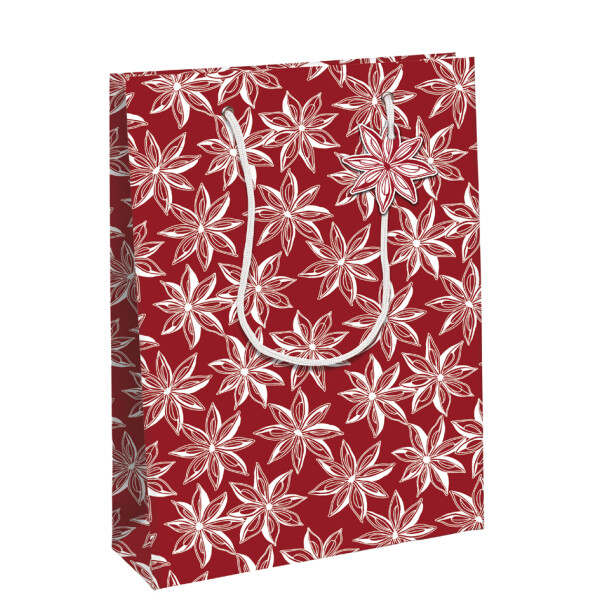 Clairefontaine Weihnachts-Geschenktüte "Agrumes", groß