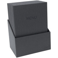 sigel Speisekarten-Mappe MENU, DIN A4, beige, 10er Box
