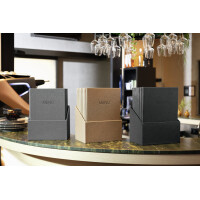 sigel Speisekarten-Mappe MENU, DIN A4, beige, 10er Box