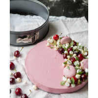 GastroMax Springform-Set mit 2 Böden, Karbonstahl,...