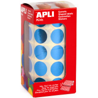 APLI kids Sticker "Rund", auf Rolle, gold