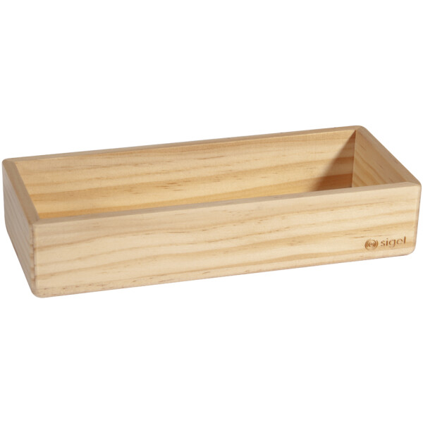 sigel Holz-Stifteschale für Weißwand- & Glasmagnettafeln