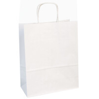 Clairefontaine Papier-Tragetasche, weiß, groß