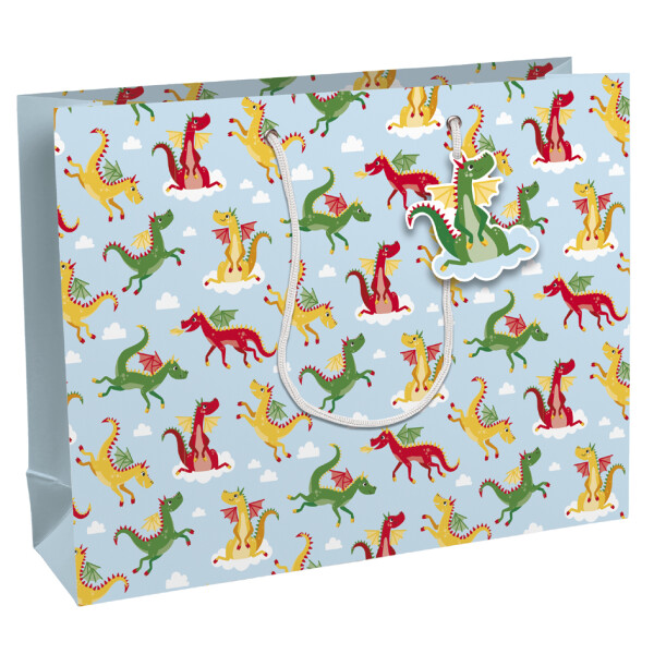 Clairefontaine Geschenktüte "Drachen", groß