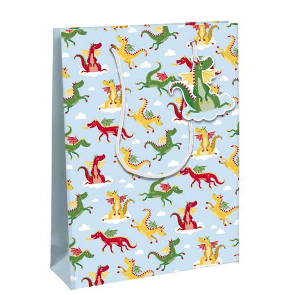 Clairefontaine Geschenktüte "Drachen", groß