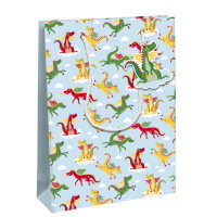 Clairefontaine Geschenktüte "Drachen", mittel