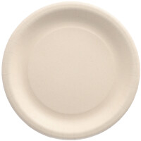 PAPSTAR Teller aus Agrarresten "pure", rund,...