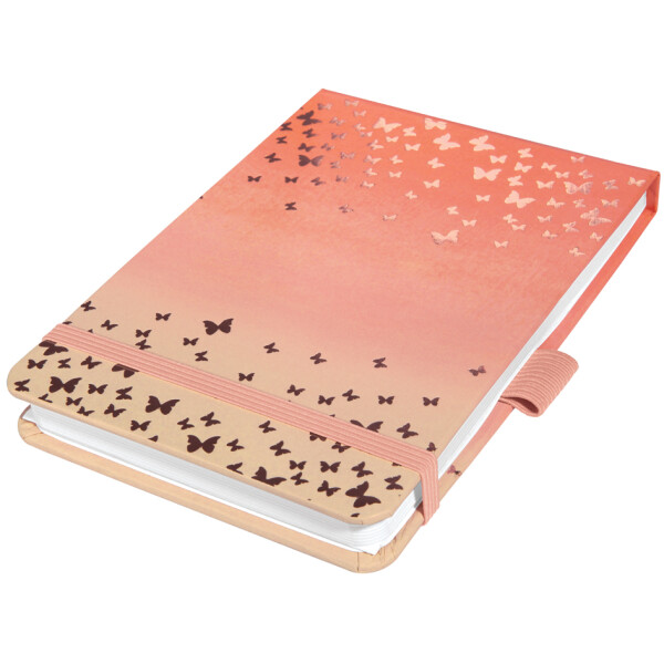 sigel Notizblock Jolie Beauty "Butterfly Confetti Peach"