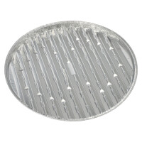 STARPAK Aluminium-Grillschale, rund