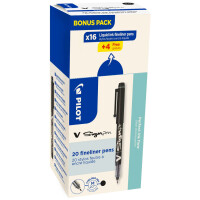 PILOT Faserschreiber V Sign Pen, VALUE PACK, blau