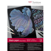 Tombow Zeichenblock "Black Paper", DIN A5,...