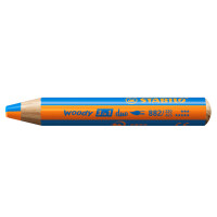 STABILO Multitalentstift woody 3 in 1 duo, orange mittelblau