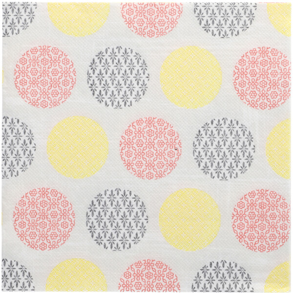 PAPSTAR Motiv-Servietten "ROYAL Collection Rococo", rosa