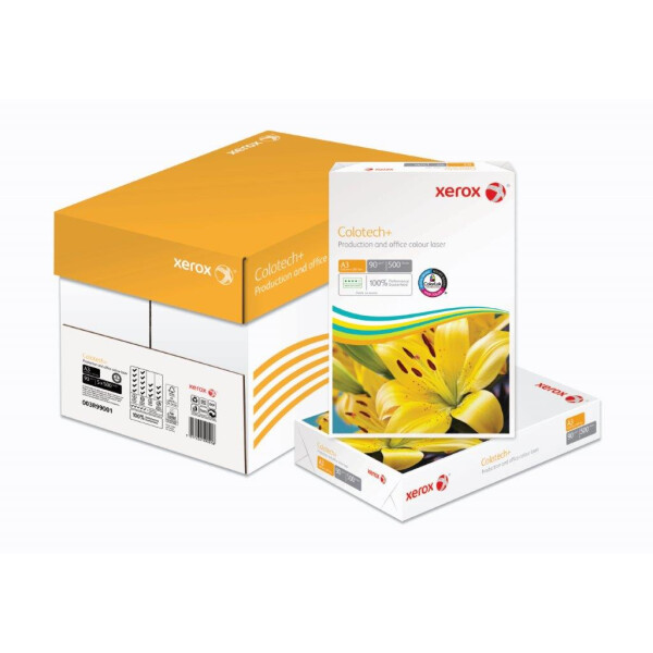 Xerox Colotech+ Kopierpapier A3 90g/m2 - 1 Karton (2.500 Blatt)