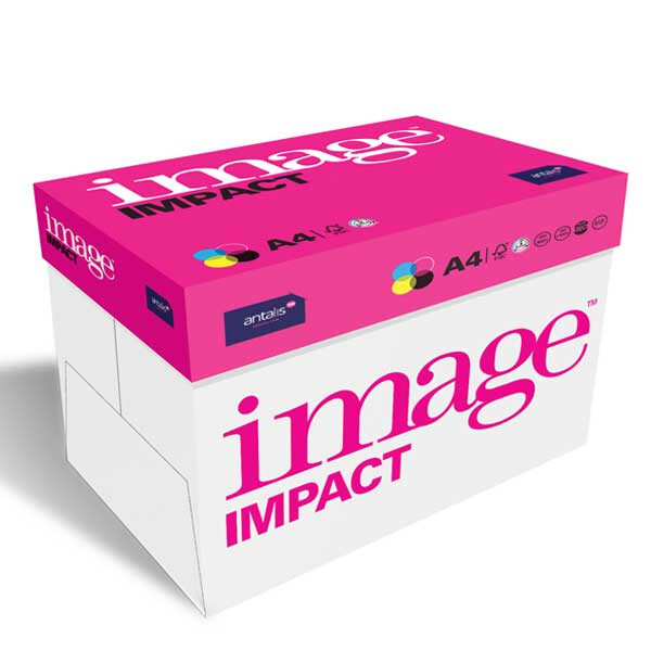 IMAGE Impact Premiumpapier hochweiß A4 60g - 1 Karton (2.500 Blatt)