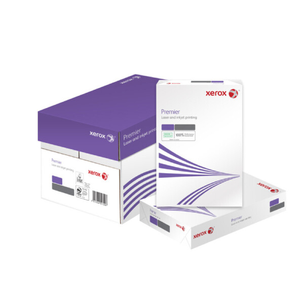 XEROX Premier Pure Businesspapier weiß A3 80g - 1 Karton (2.500 Blatt)