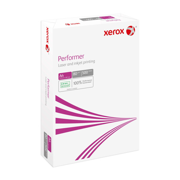 XEROX Performer Universalpapier weiß A4 80g - 1 Karton (2.500 Blatt)
