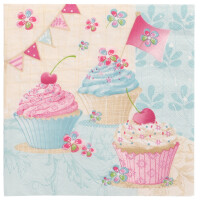 PAPSTAR Motiv-Servietten "Muffin", 330 x 330 mm