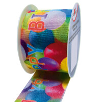 SUSY CARD Geschenkband auf Spule "Luftballons"