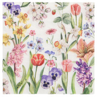 PAPSTAR Motiv-Servietten "Jardin", 330 x 330 mm