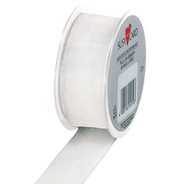 SUSY CARD Geschenkband auf Spule "Trend", rot