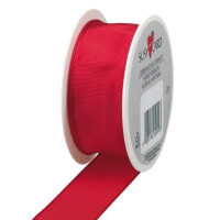 SUSY CARD Geschenkband auf Spule "Trend", rot