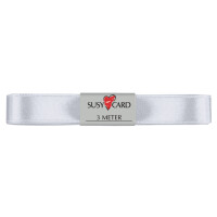SUSY CARD Geschenkband "Doppelsatin", 15 mm x 3...
