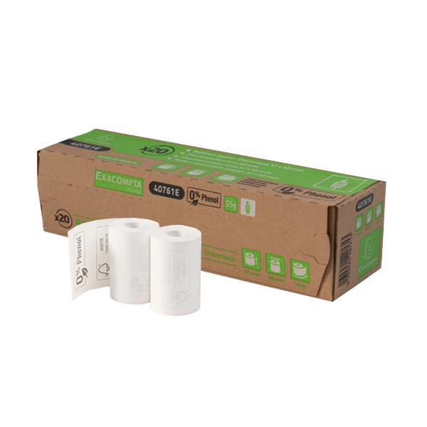 EXACOMPTA Thermorollen für Kassensysteme, 80 mm x 76 m